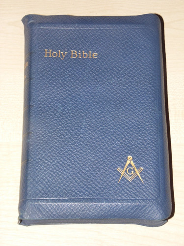 Masonic holy bible - masonic,