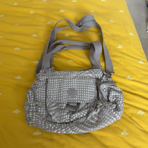 Kipling alvar grey - kipling, grey/white