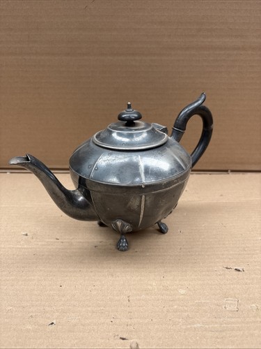 Vintage pewter teapot epbm - by,