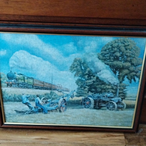 Framed completed interlocking - framed,