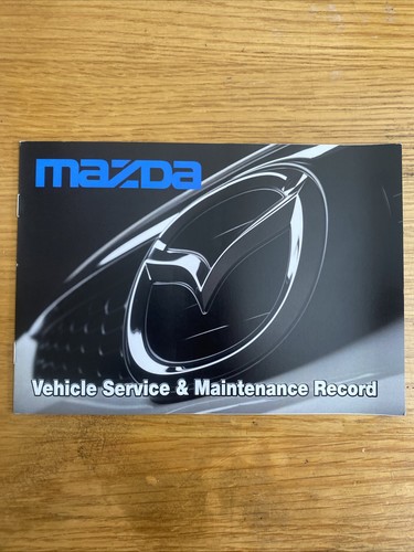 Mazda service book - service,