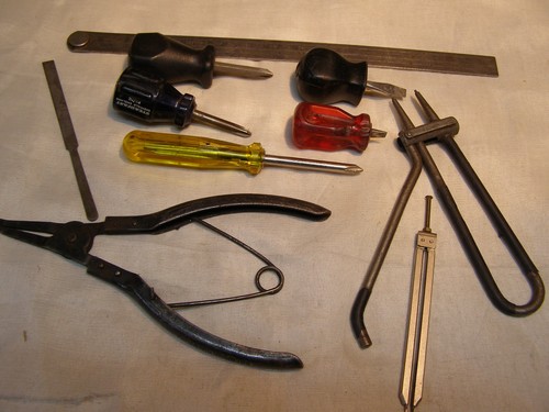 Various tools - , ((11).