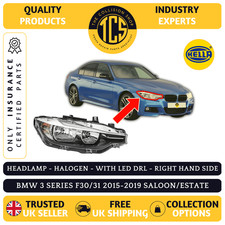 HEADLIGHT HEADLAMP HALOGEN