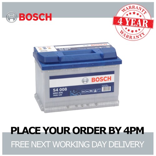 Bosch s4008 car battery - car,