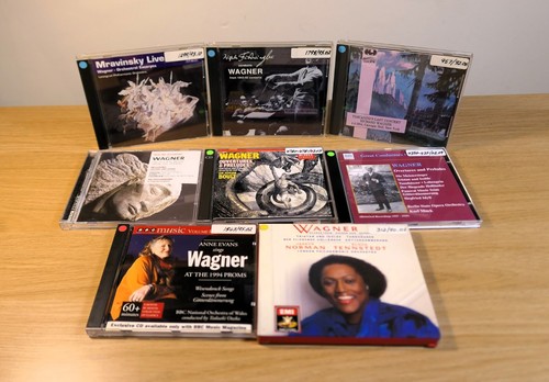 Lot wagner cds jessye - lot, 8