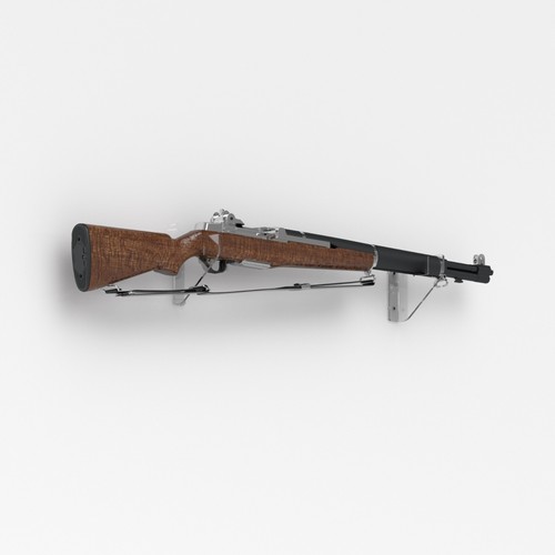 Acrylic rifle holder musket - holder, /