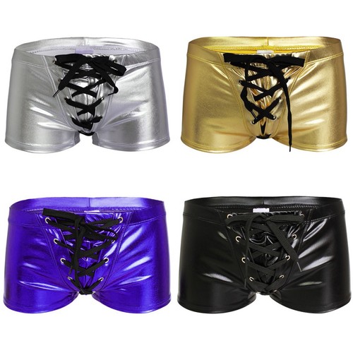 Men shiny pvc leather - men,