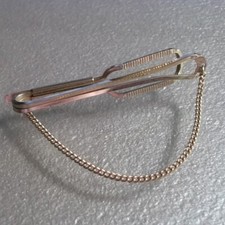 Tie Clasp Clip Vintage Retro