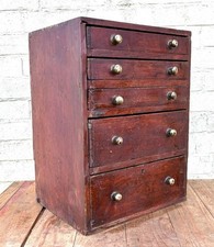 Victorian pine drawer cabinet