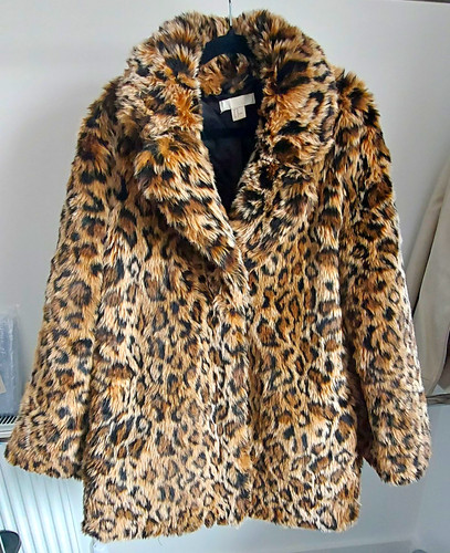 Womens leopard print faux - womens,