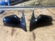 ASTRA MK5 VXR RACING GENUINE GM ELECTRIC WING DOOR MIRRORS BLACK COVERS PAIR