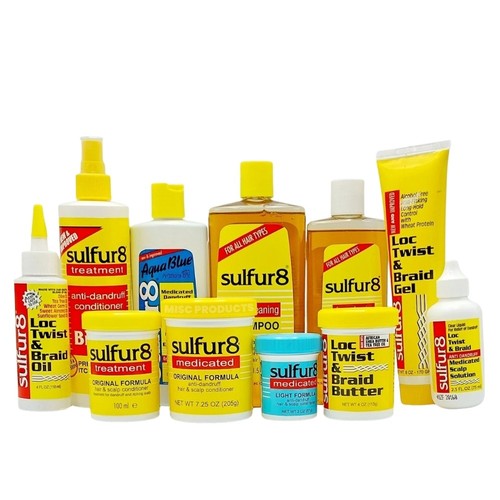 Sulfur scalp shampoo - 8,