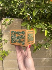 Wooden Green Thumb Planter