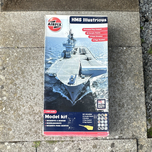 Airfix hms illustrious - airfix,