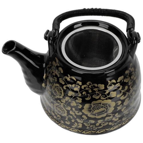 Ceramic tea kettle - tea, porcelain