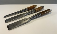 3 VINTAGE SOCKETED MORTICE