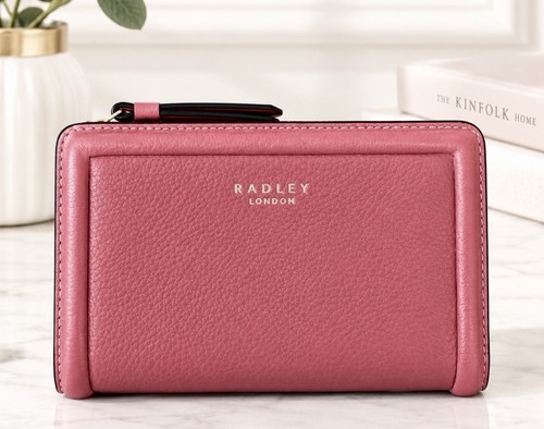 Radley pink leather bifold - radley,