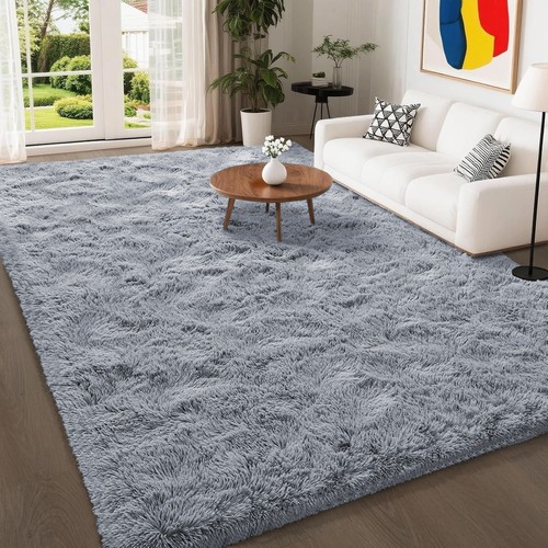 Fluffy rugs anti slip - slip, large