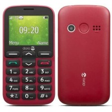 Doro 1380 Senior Unlocked 2G Dual SIM Mobile Phone with 2.4" Display (Red)****