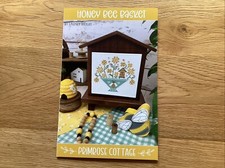 Honey Bee Basket  Cross Stitch