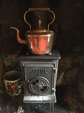 Large Antique Copper Kettle