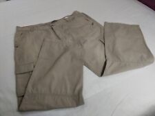 Hampton Mens 40R Cargo Dark Beige Jeans , 6 Pocket Design.