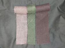 WW2 HESSIAN HELMET CAMO STRIPS - AIRBORNE D DAY BRITISH U.S. POLISH PARA ALLIED