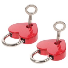  2 Sets Love Padlock Small