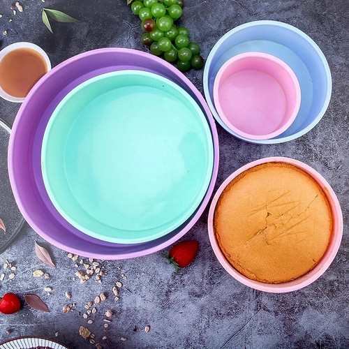 Inch silicone round - 4/6/8/10,