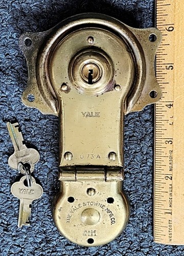 Antique yale brass - &, steel