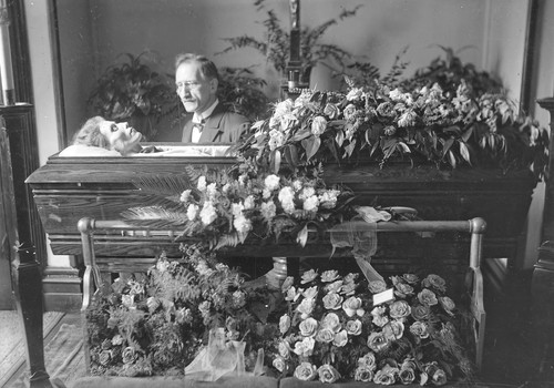 Antique glass photo - antique,