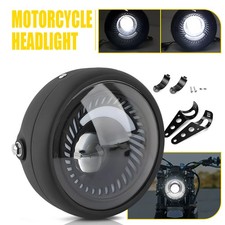 6.5" inch Motorcycle LED Round Headlight Hi/Lo Headlamp For Honda Sukuzi 1PCS