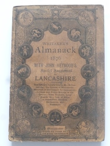 Whitaker almanack 1876 - almanack,
