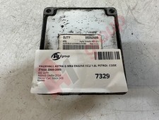 VAUXHALL ASTRA G MK4 ENGINE ECU 1.6L PETROL CODE Z16SE 2000-2005 DJTY
