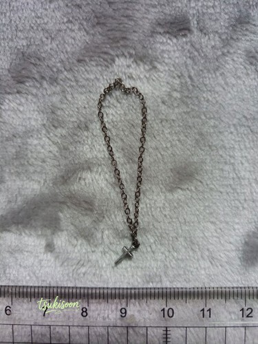 Cross necklace soldier - necklace,