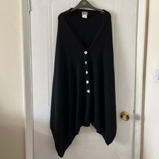 Vera Tucci Cape Wrap Black