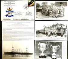 RNSC Cover, Navy - Relief of Ladysmith 1899 - 2 Signed Portsmouth Field Gun Crew