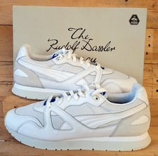 Puma Mirage Rudolf Dassler Low Leather Trainers UK10/US11/EU44.5 374876-01 White