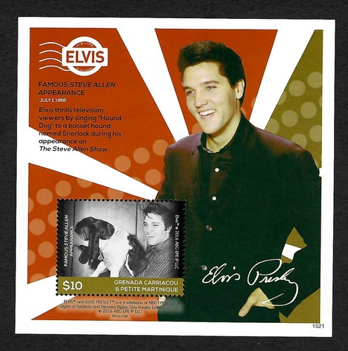 Grenada 2016 elvis - grenada, 2016: