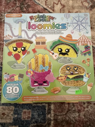Rainbow loom loomies - rainbow, food