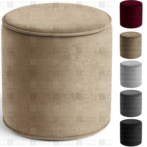 Velvet foot rest stool - rest,