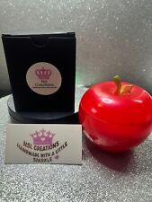 Handmade Resin?Apple, choose either a trinket box or scent filled candle