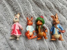 Peter rabbit figures set of 4