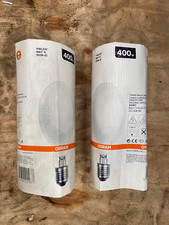 2x OSRAM LIGHT BULB LAMP 400W