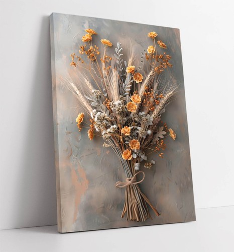 Cool orange bouquet - of, flowers