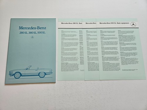 Mercedes benz r107 pages - sl,