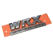 WRX Impreza Boot Badge Black