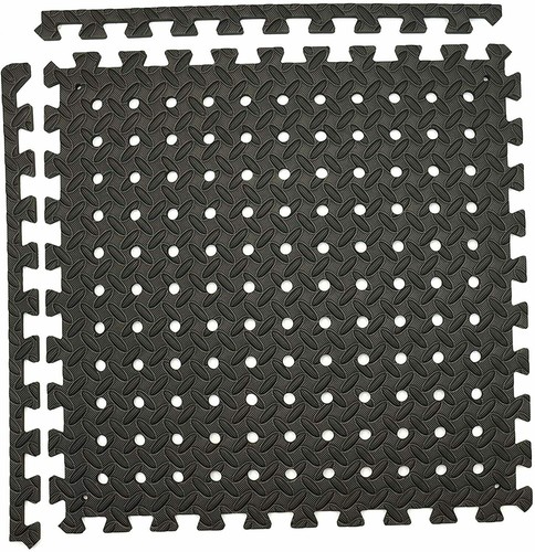 Leisure black padded eva foam - black,