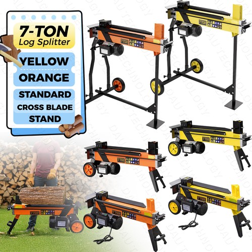 Ton electric log splitter - 7,