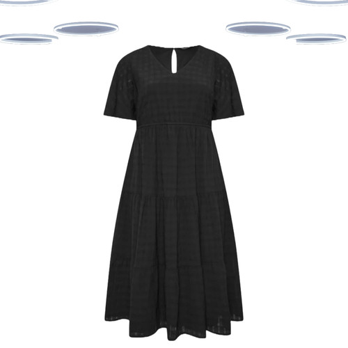 Women smock dress plus - ex, women's